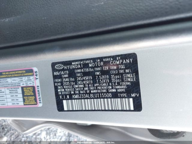 Hyundai TUCSON Sport Image 3