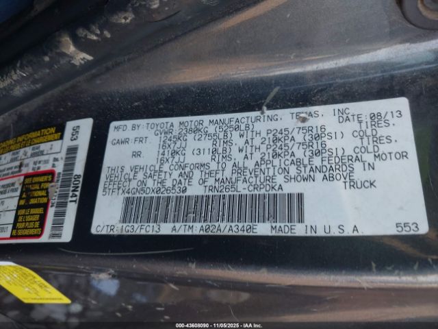 Toyota Tacoma Prerunner Image 8