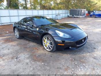  Salvage Ferrari California
