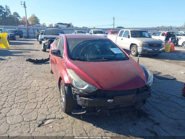  Salvage Hyundai ELANTRA