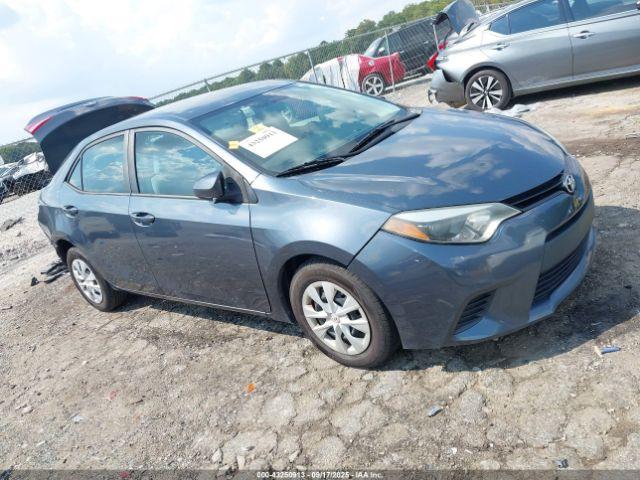  Salvage Toyota Corolla