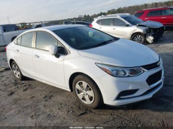  Salvage Chevrolet Cruze