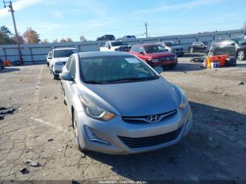  Salvage Hyundai ELANTRA