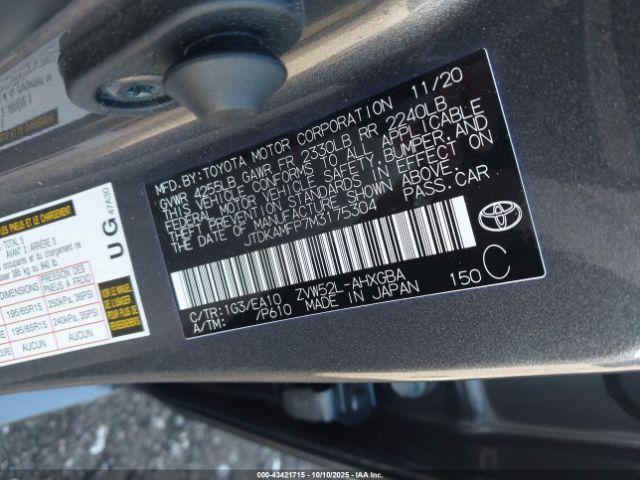 Toyota Prius Prime Xle Image 9