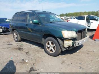  Salvage Toyota Highlander