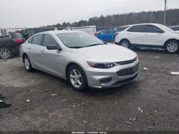  Salvage Chevrolet Malibu
