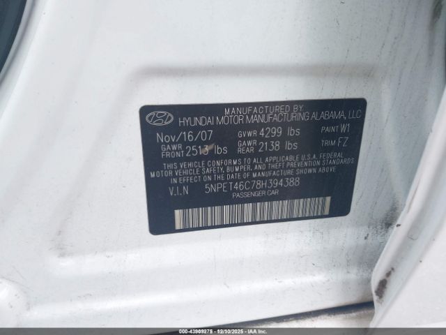 Hyundai SONATA Gls Image 8