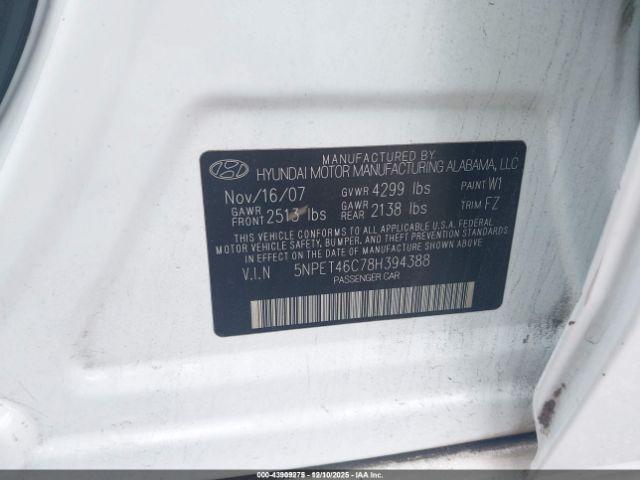 Hyundai SONATA Gls Image 8