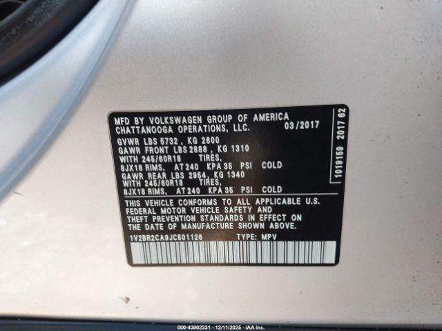 Volkswagen Atlas 3.6l V6 Launch Edition Image 9