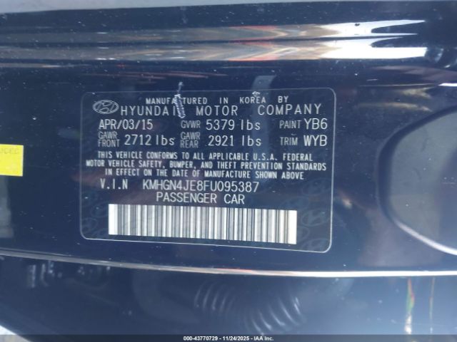 Hyundai Genesis 3.8 Image 5