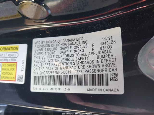 Honda Civic Sport Image 12