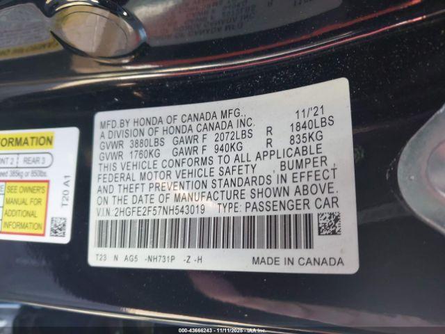 Honda Civic Sport Image 12