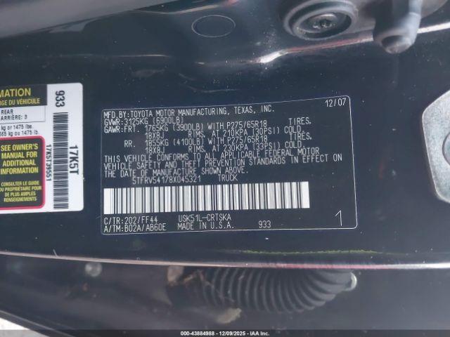 Toyota Tundra Sr5 5.7l V8 Image 6