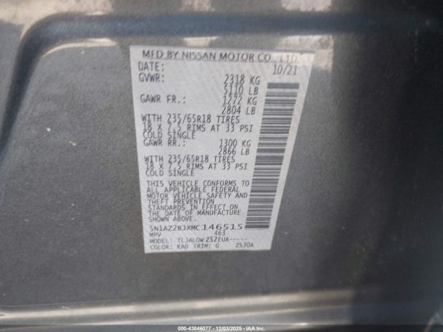 Nissan Murano Sv Fwd Image 7